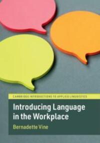 Cover: 9781108712873 | Introducing Language in the Workplace | Bernadette Vine | Taschenbuch