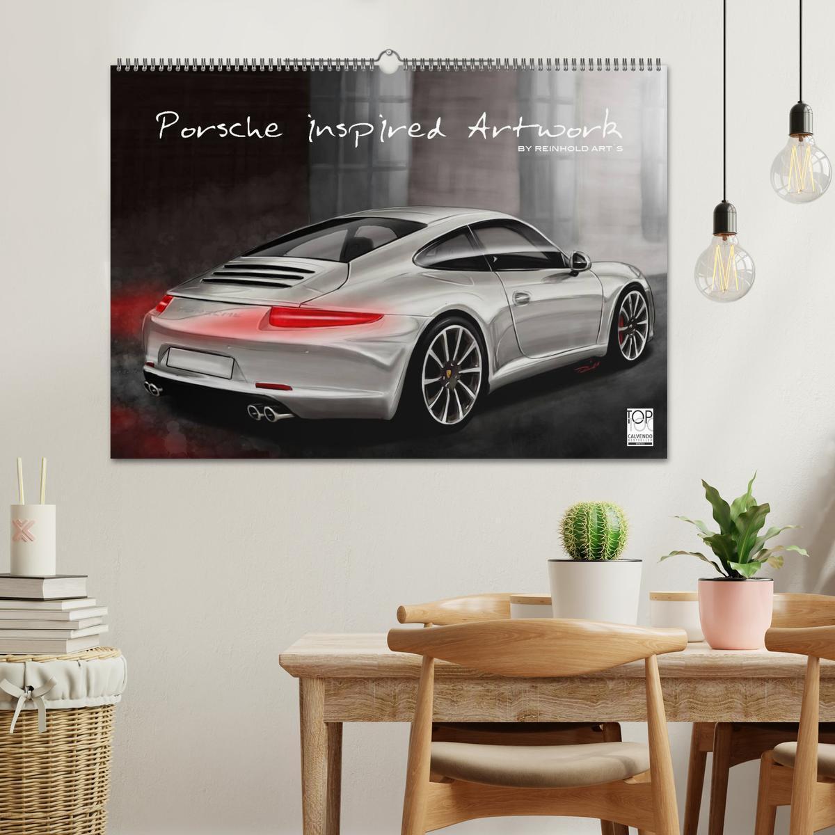 Bild: 9783435498444 | Porsche inspired Artwork by Reinhold Art´s (Wandkalender 2025 DIN...