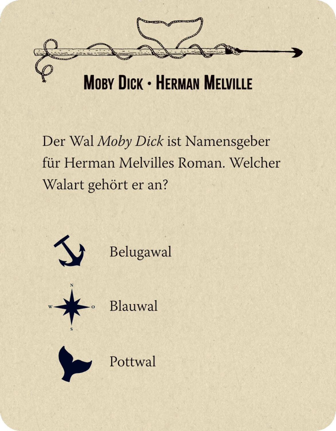Bild: 9783649648017 | Moby Dick - Das Quiz | Taschenbuch | Schachtelspiel | 41 S. | Deutsch