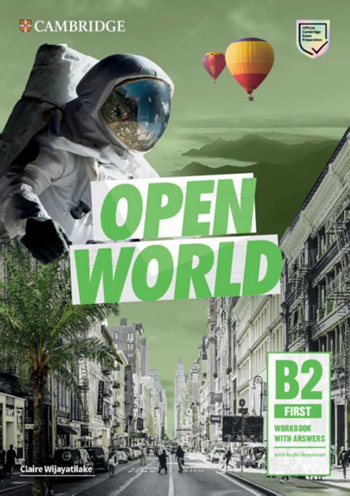 Cover: 9783125406094 | Open World First, Workbook with Answers with Audio Download | Level B2