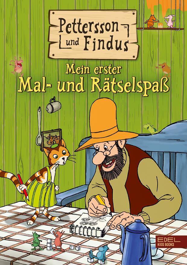 Cover: 9783961291977 | Pettersson und Findus: Mein erster Mal- und Rätselspaß | Taschenbuch