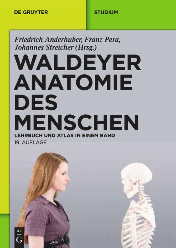 Cover: 9783110228625 | Waldeyer - Anatomie des Menschen | Lehrbuch und Atlas in einem Band