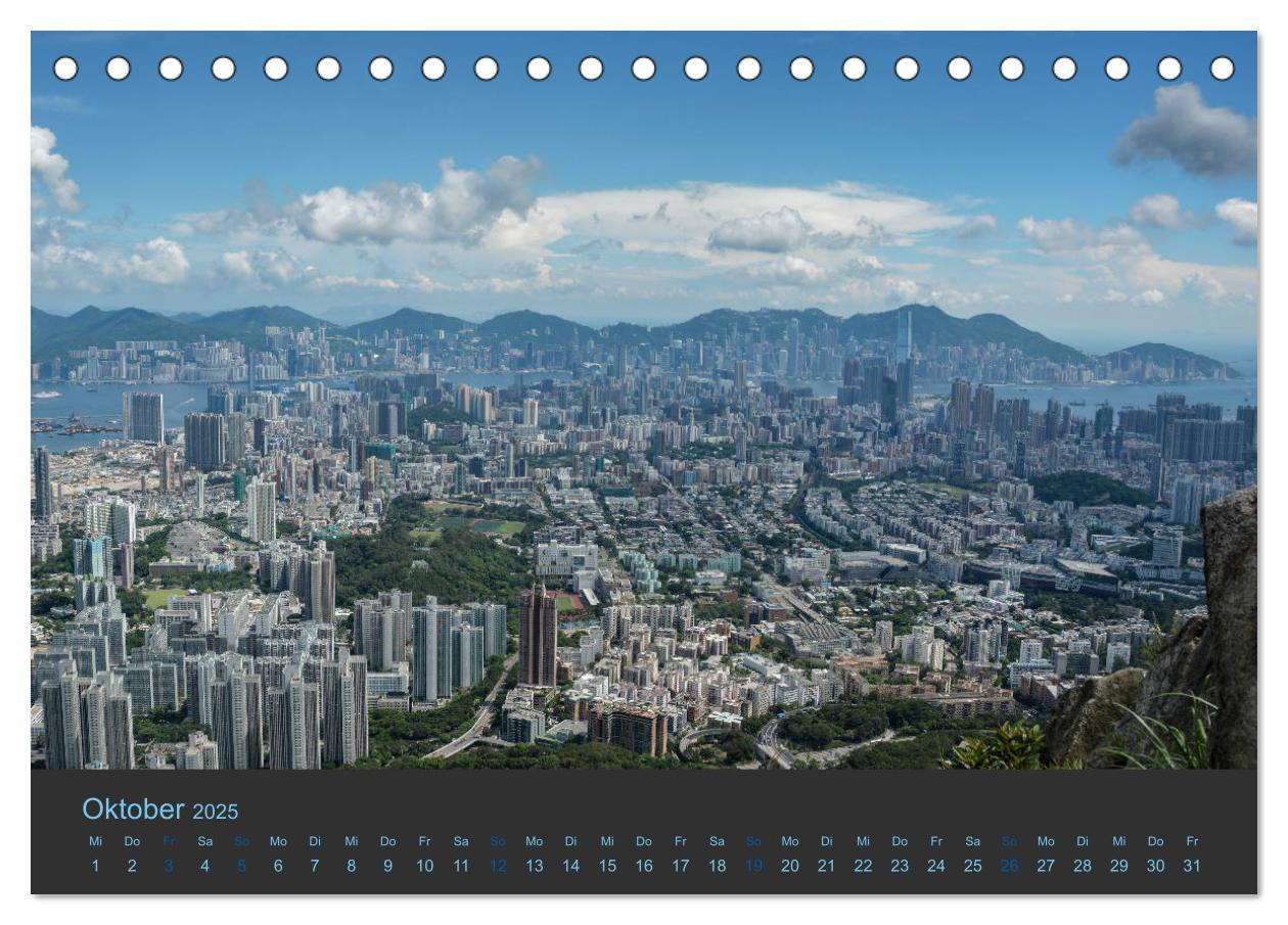 Bild: 9783435385874 | Hong Kong - Skylines (Tischkalender 2025 DIN A5 quer), CALVENDO...