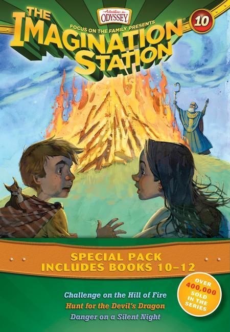 Cover: 9781589978539 | Imagination Station Books 3-Pack: Challenge on the Hill of Fire /...