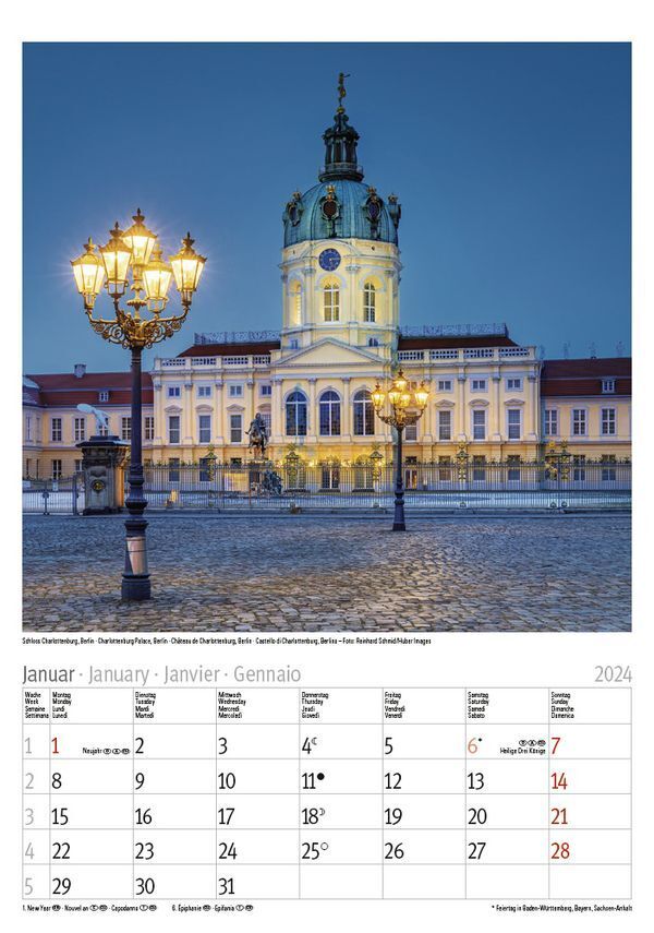 Bild: 9783731868873 | Deutschland 2024 | Korsch Verlag | Kalender | Spiralbindung | 13 S.