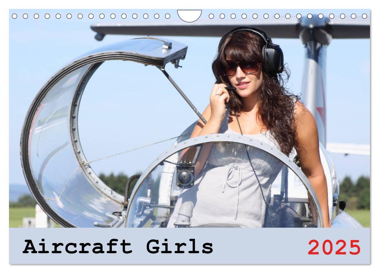 Cover: 9783435809943 | Aircraft Girls 2025 (Wandkalender 2025 DIN A4 quer), CALVENDO...