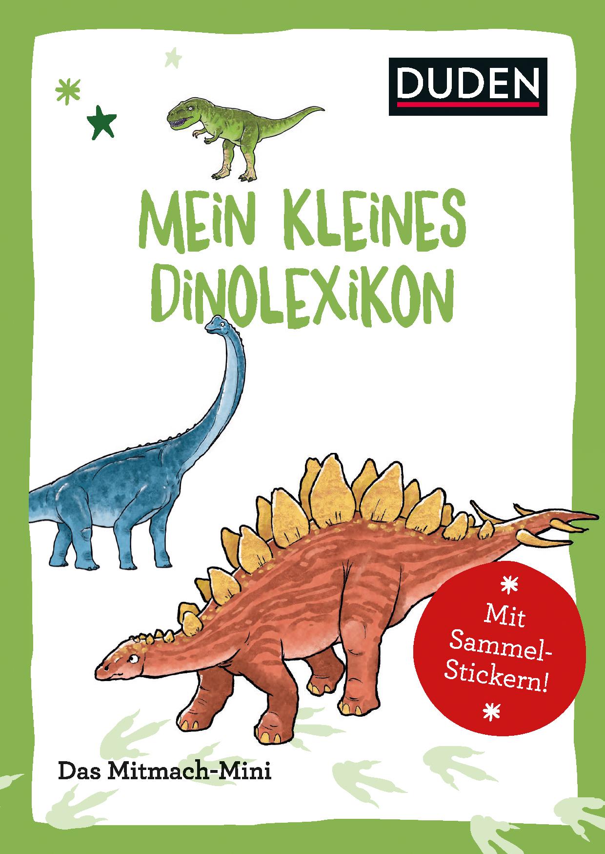 Cover: 9783411853304 | Mein kleines Dinolexikon | Mit Sammelstickern! | Andrea Weller-Essers