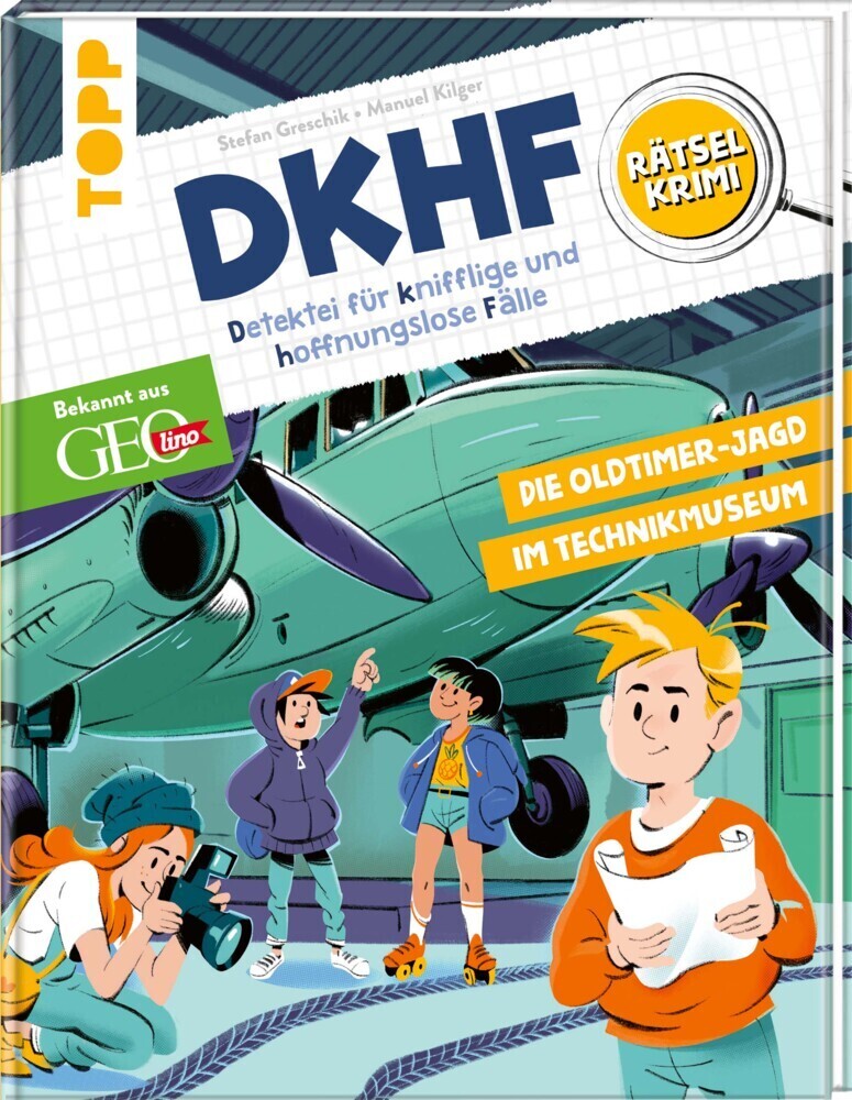 Cover: 9783772446719 | DKHF Rätselkrimi - Die Oldtimer-Jagd im Technikmuseum | Buch | 48 S.