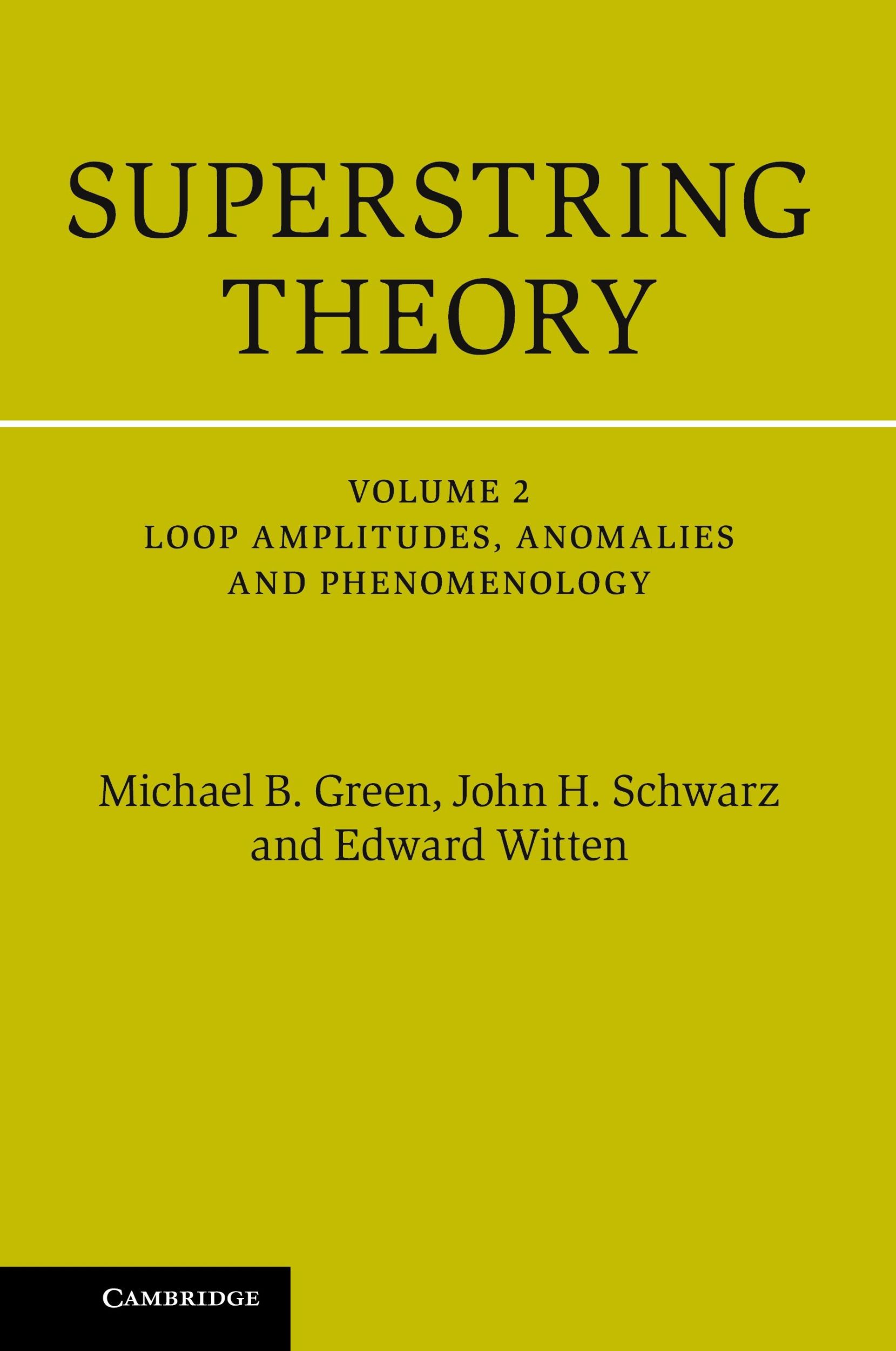 Cover: 9781107029132 | Superstring Theory | Michael B. Green (u. a.) | Buch | Englisch | 2015