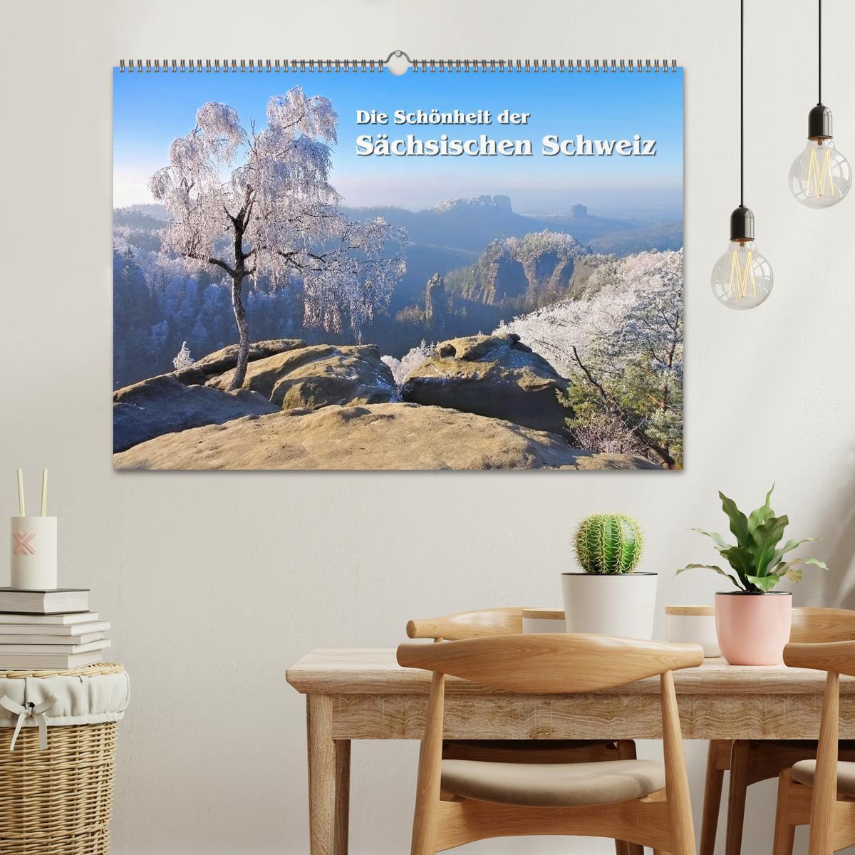 Bild: 9783435210022 | Die Schönheit der Sächsischen Schweiz (Wandkalender 2025 DIN A2...