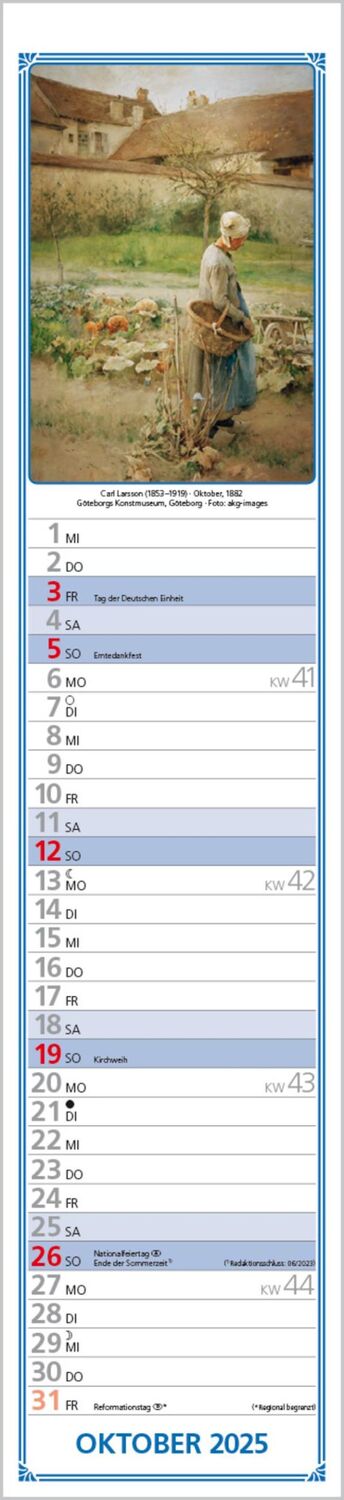 Bild: 9783731877318 | Hildes Küchenplaner 2025 | Langplaner | Verlag Korsch | Kalender