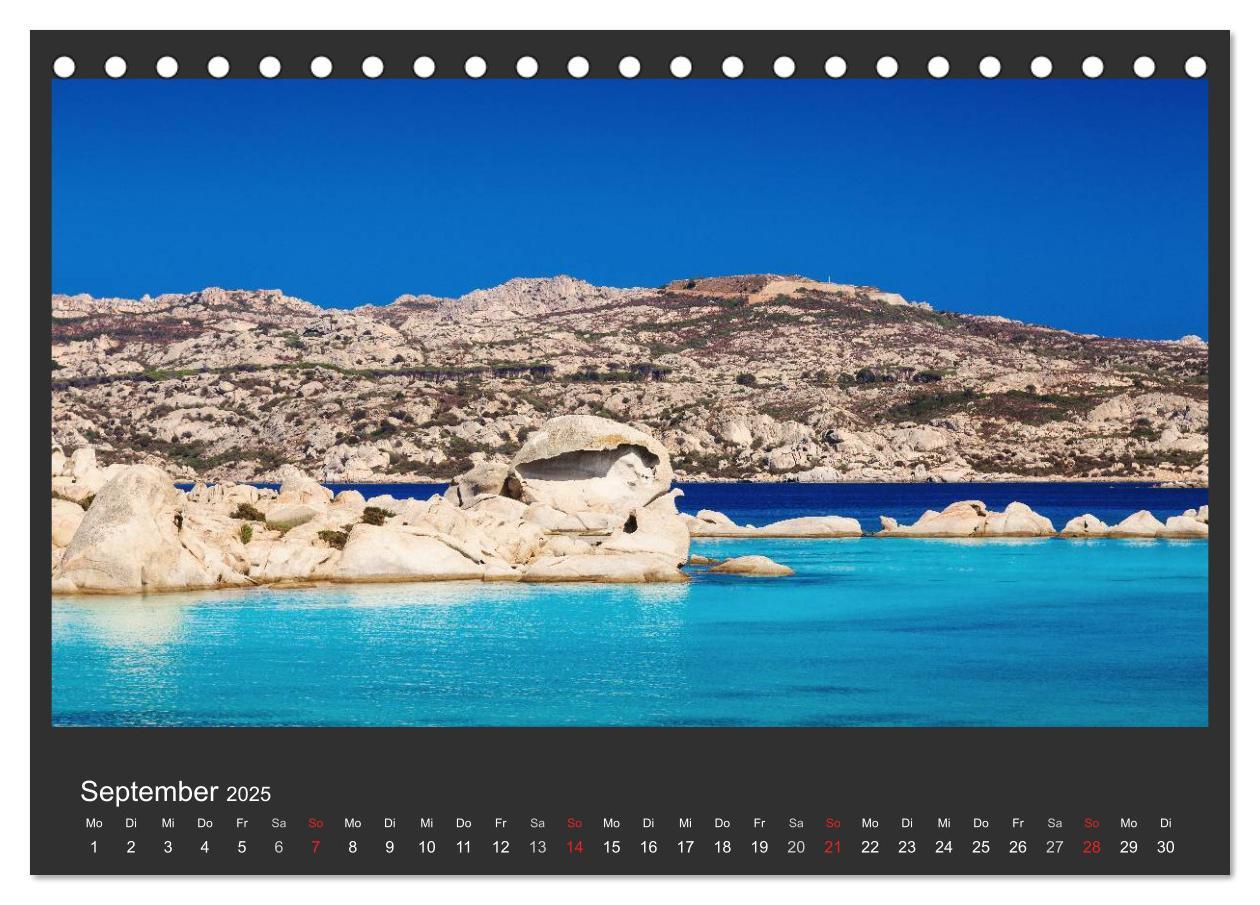 Bild: 9783435503278 | Sardinien - Traumstrände am Mittelmeer (Tischkalender 2025 DIN A5...