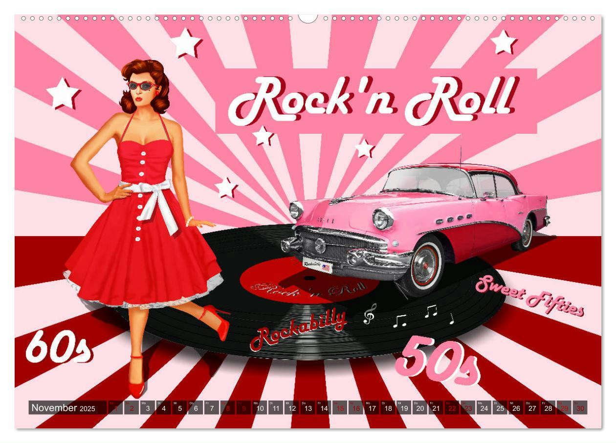 Bild: 9783435378098 | Pin-Up Girls im Retro Style by Mausopardia (Wandkalender 2025 DIN...