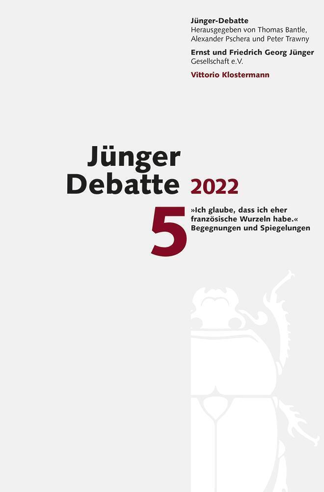 Cover: 9783465045960 | Jünger Debatte Band 5 (2022) | Thomas Bantle (u. a.) | Taschenbuch