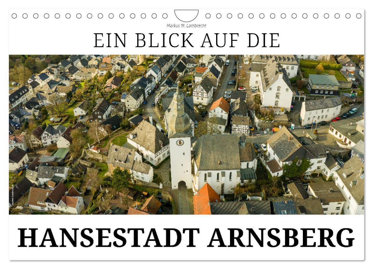 Cover: 9783675442528 | Ein Blick auf die Hansestadt Arnsberg (Wandkalender 2024 DIN A4...
