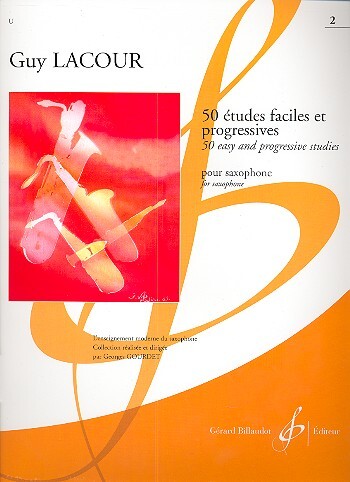 Cover: 9790043006091 | 50 Etudes Faciles & Progressives - Volume 2 | Editions Billaudot
