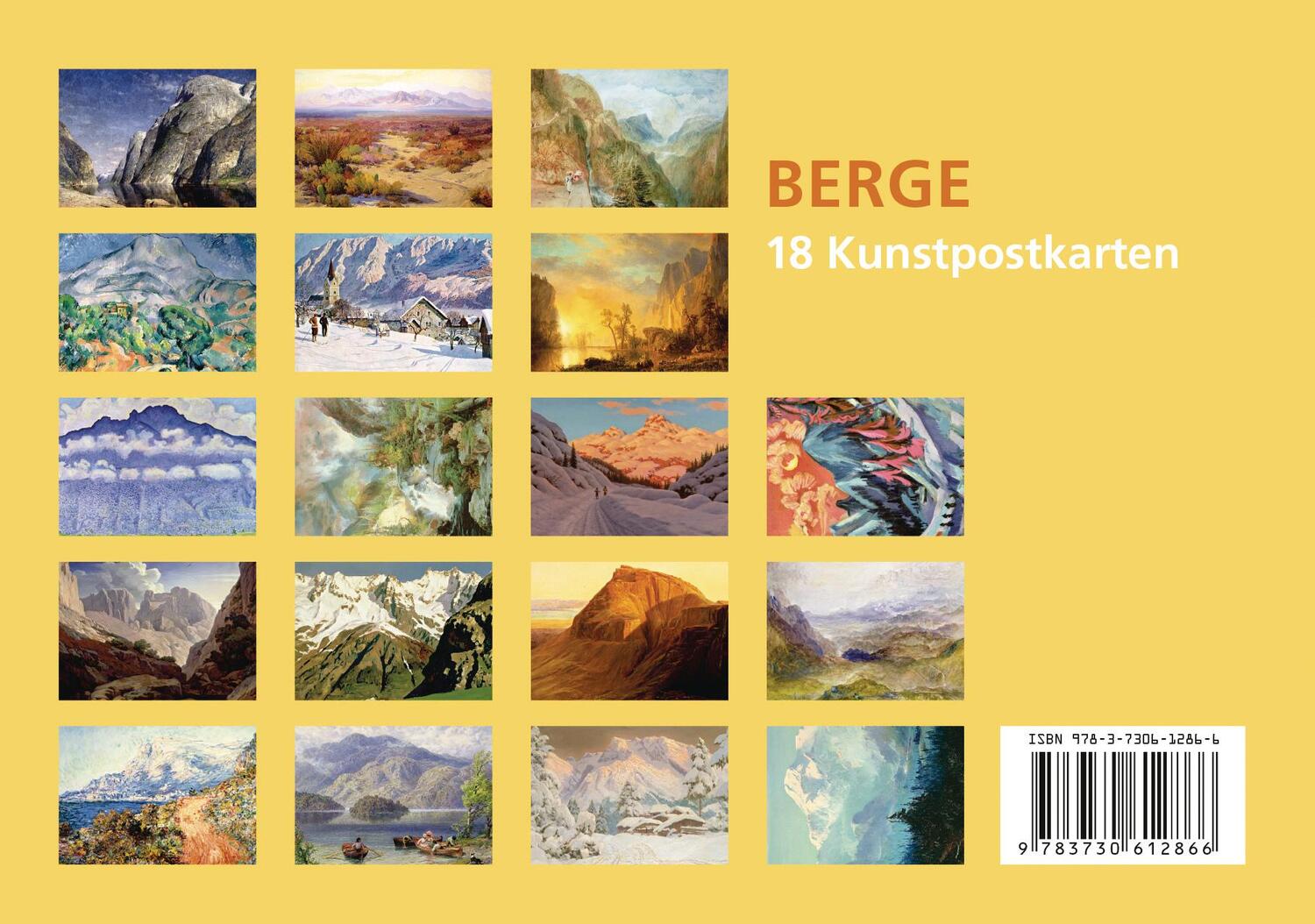 Bild: 9783730612866 | Postkarten-Set Berge | Anaconda Verlag | Stück | Anaconda Postkarten