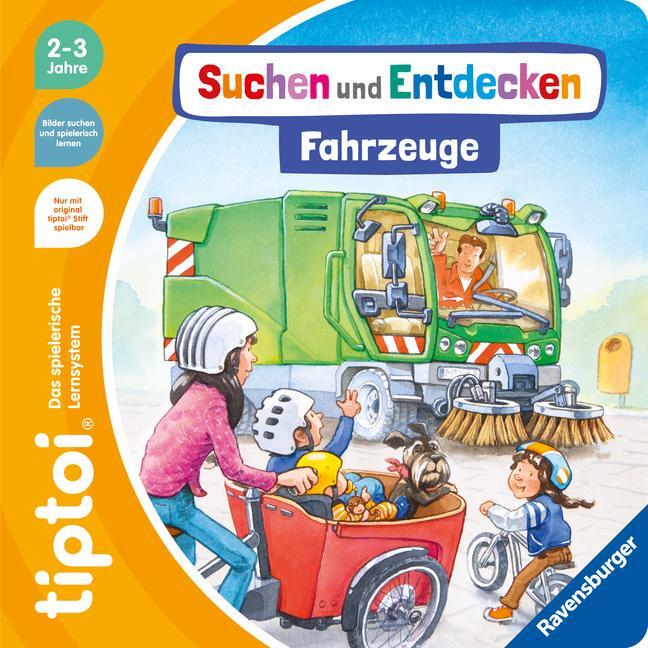 Cover: 9783473492695 | tiptoi® Suchen und Entdecken - Fahrzeuge | Sandra Grimm | Buch | 16 S.