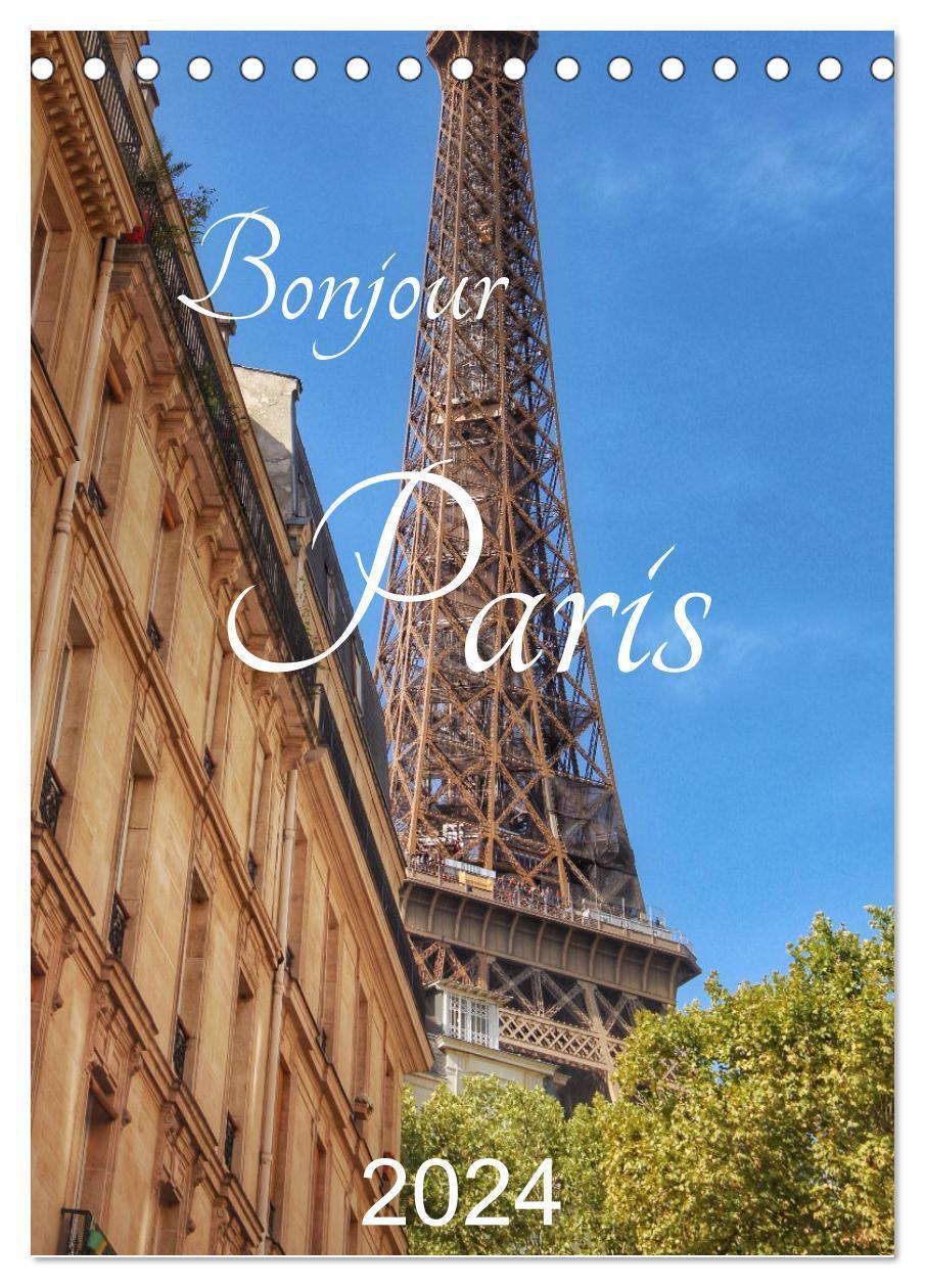 Cover: 9783675414235 | Pariser Ansichten (Tischkalender 2024 DIN A5 hoch), CALVENDO...