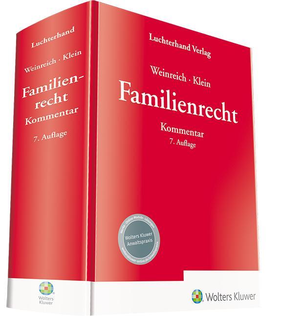 Cover: 9783472097174 | Familienrecht Kommentar | Michael Klein (u. a.) | Buch | XLII | 2021