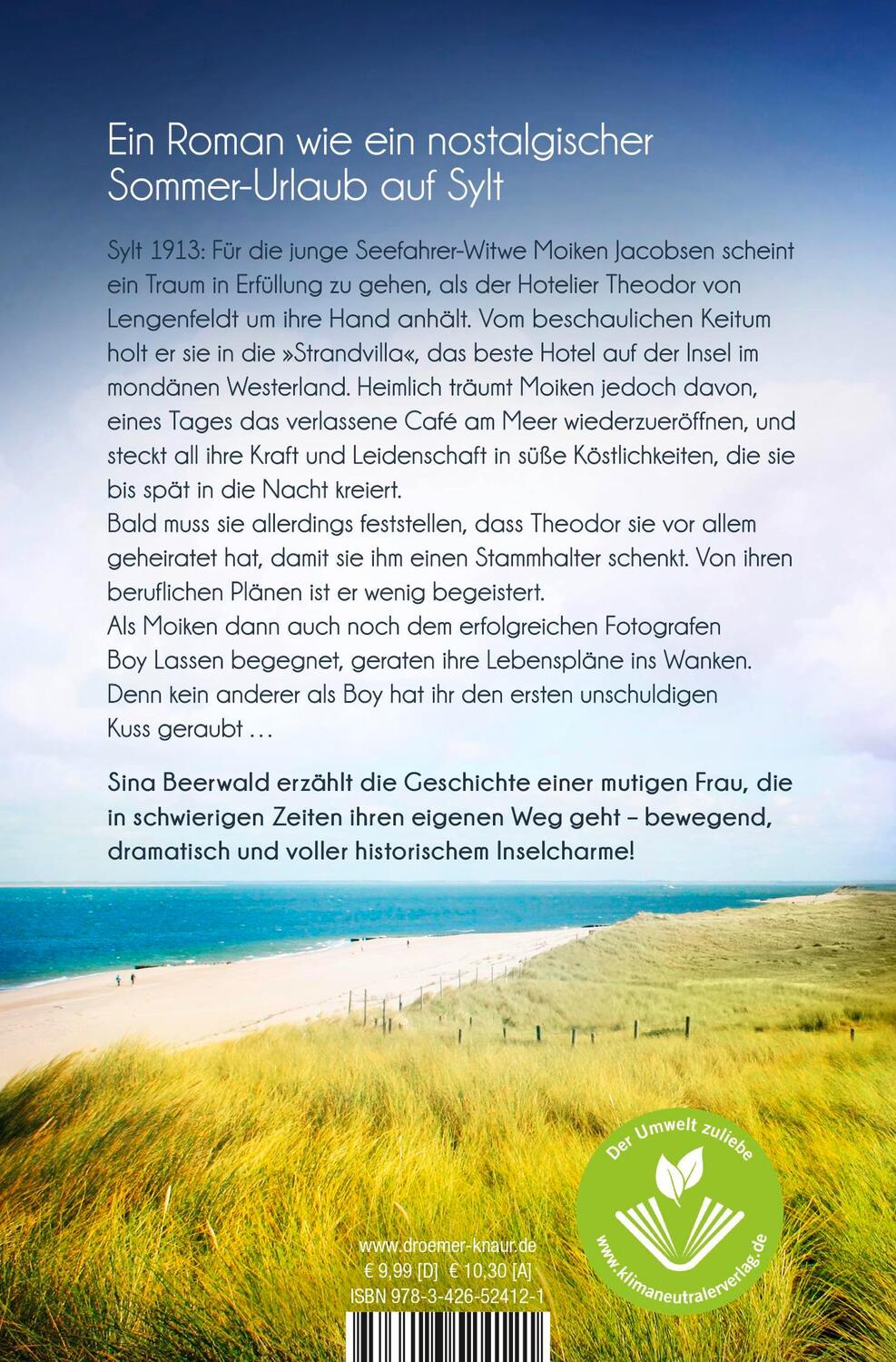 Rückseite: 9783426524121 | Die Strandvilla | Ein Sylt-Roman | Sina Beerwald | Taschenbuch | 2020