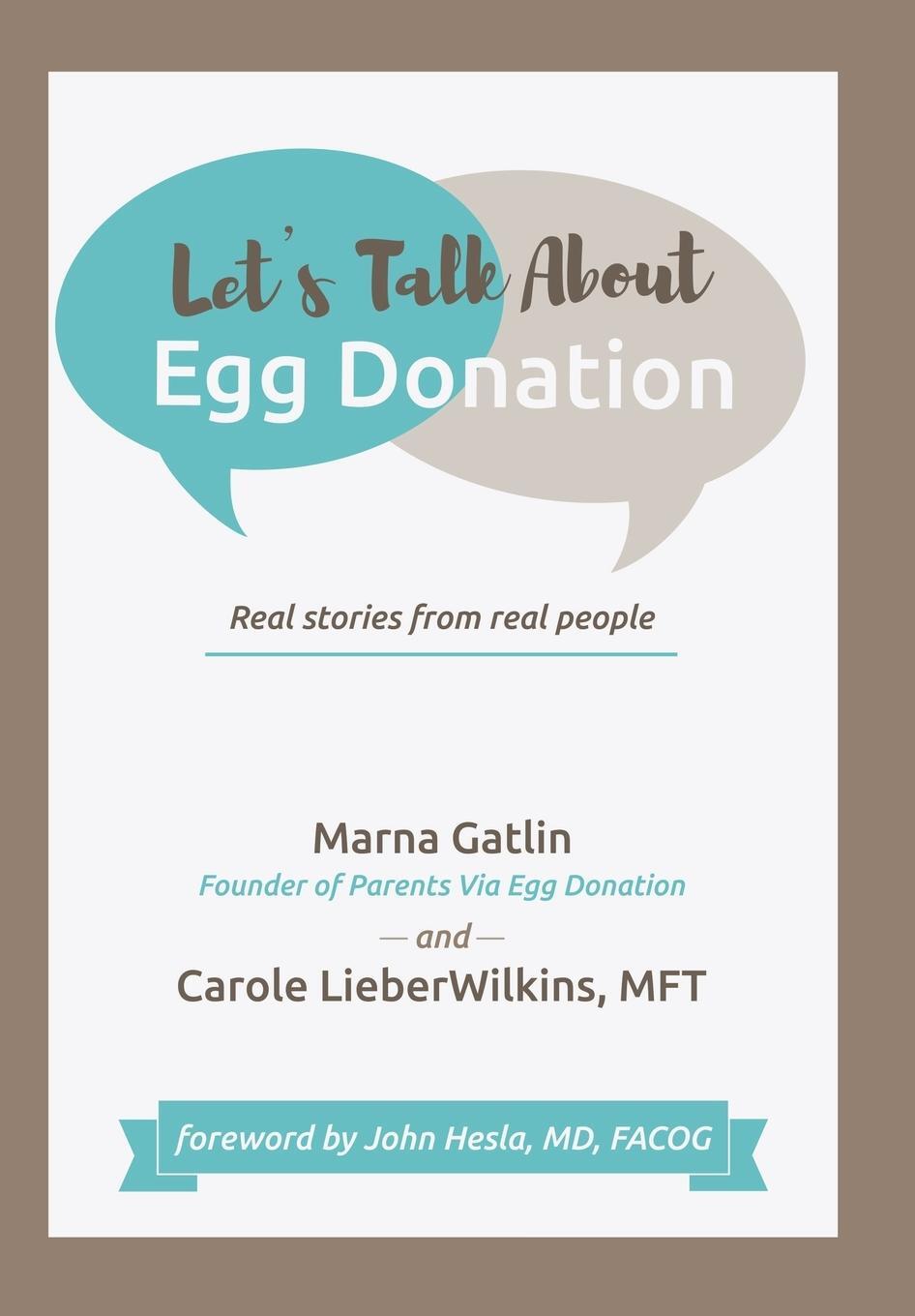 Cover: 9781480877603 | Let's Talk About Egg Donation | Real Stories from Real People | Mft