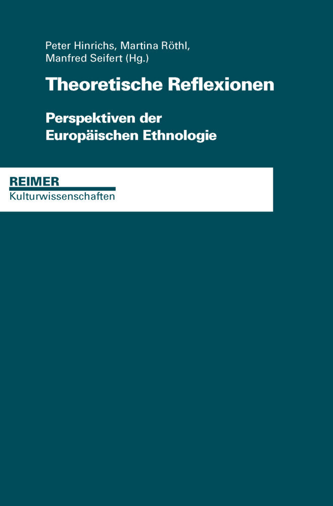 Cover: 9783496016670 | Theoretische Reflexionen | Perspektiven der Europäischen Ethnologie