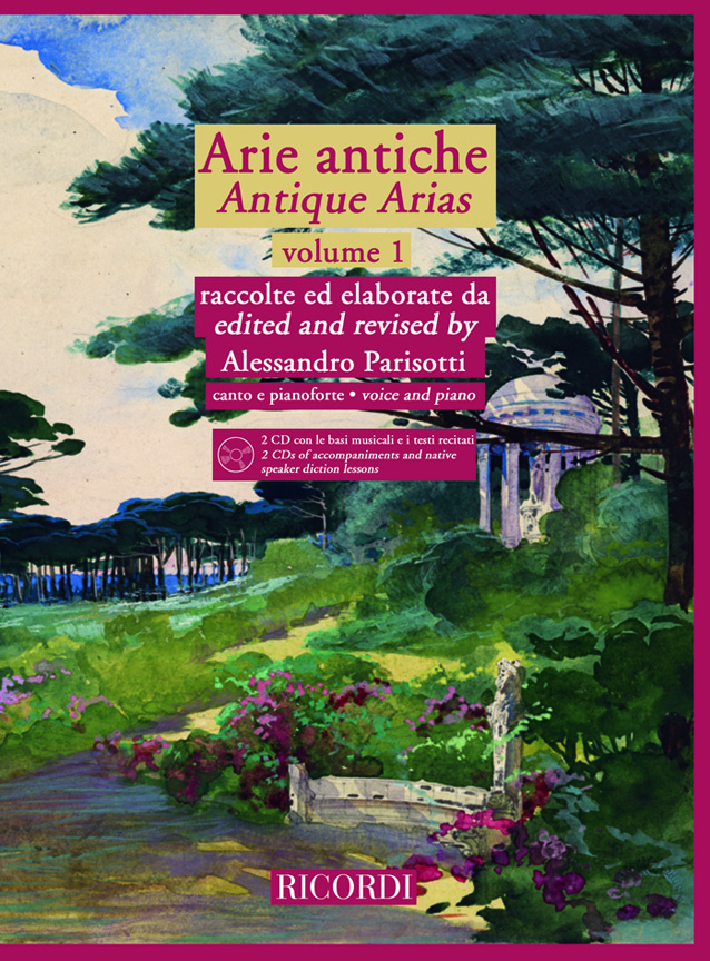 Cover: 9790041403229 | Arie Antiche volume 1 | raccolte ed elaborate da A. Parisotti | 2010