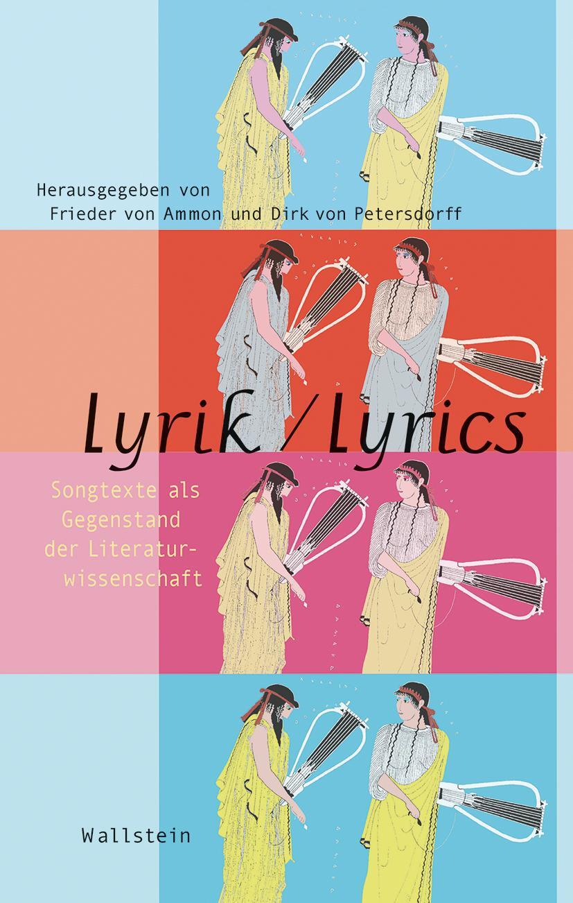 Cover: 9783835333819 | Lyrik / lyrics | Songtexte als Gegenstand der Literaturwissenschaft