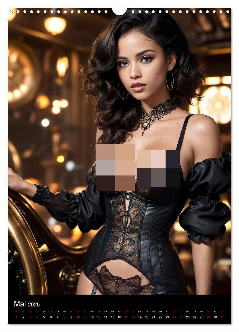 Bild: 9783383761492 | Sexy Steampunk (Wandkalender 2025 DIN A3 hoch), CALVENDO...