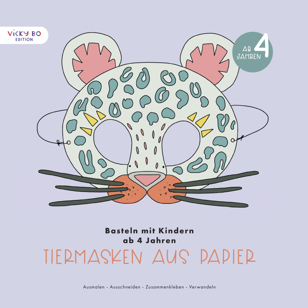 Cover: 9783944956862 | Basteln mit Kindern ab 4 Jahren - Tiermasken aus Papier | Buch | 36 S.