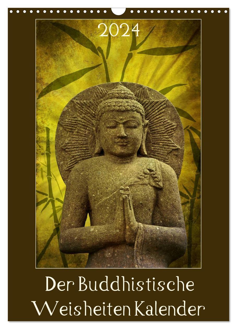 Cover: 9783675767225 | Der Buddhistische Weisheiten Kalender (Wandkalender 2024 DIN A3...