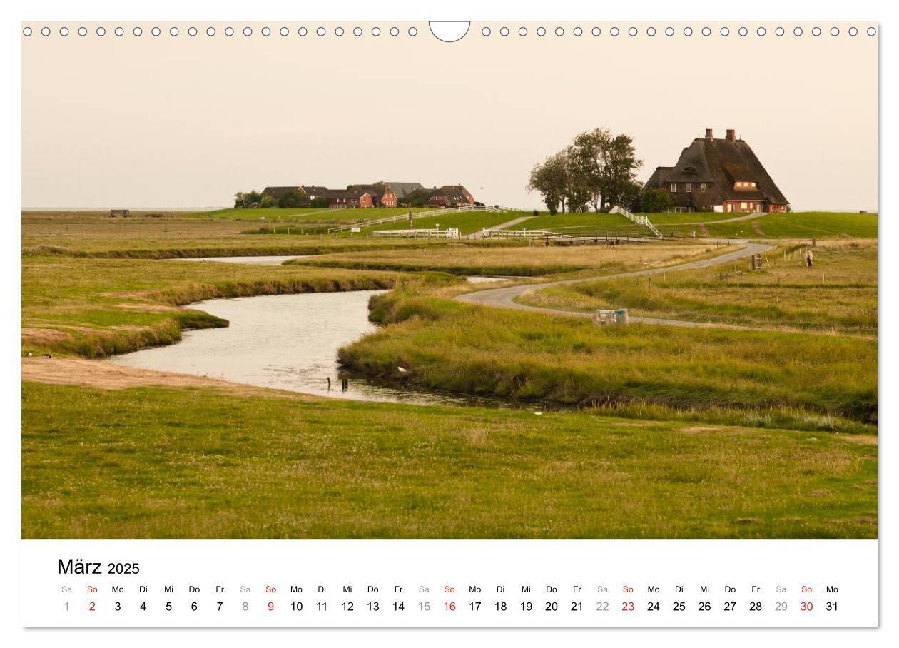 Bild: 9783435570010 | Hallig Hooge - zwischen Himmel und Erde (Wandkalender 2025 DIN A3...