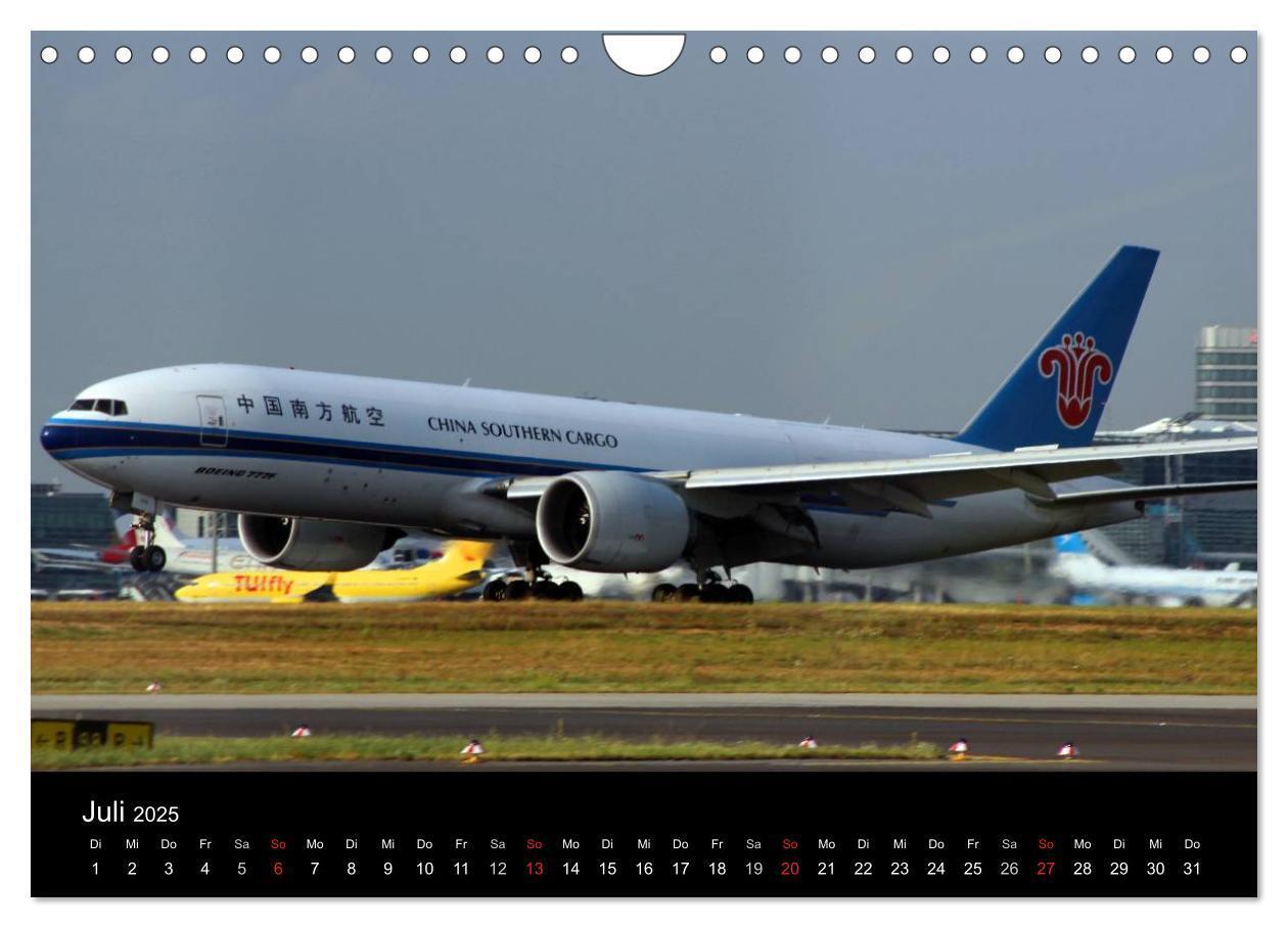 Bild: 9783435630301 | Internationale Frachtflugzeuge (Wandkalender 2025 DIN A4 quer),...