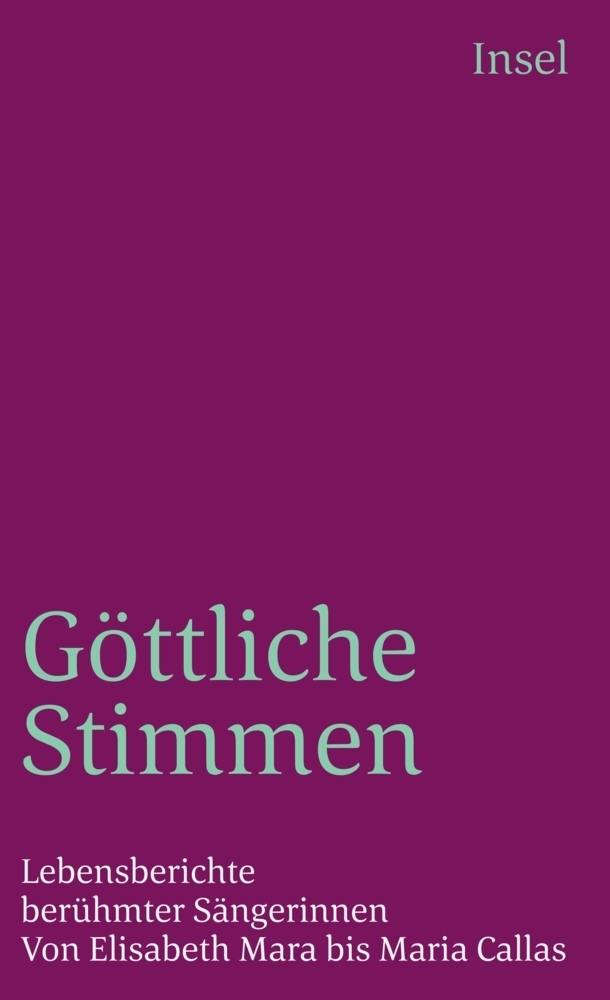 Cover: 9783458342021 | Göttliche Stimmen | Monica Steegmann (u. a.) | Taschenbuch | 337 S.