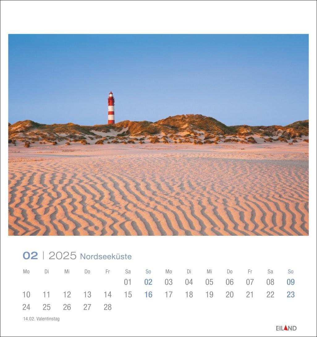 Bild: 9783964023292 | Nordseeküste Postkartenkalender 2025 - Wind und Wellen - Sand und Meer