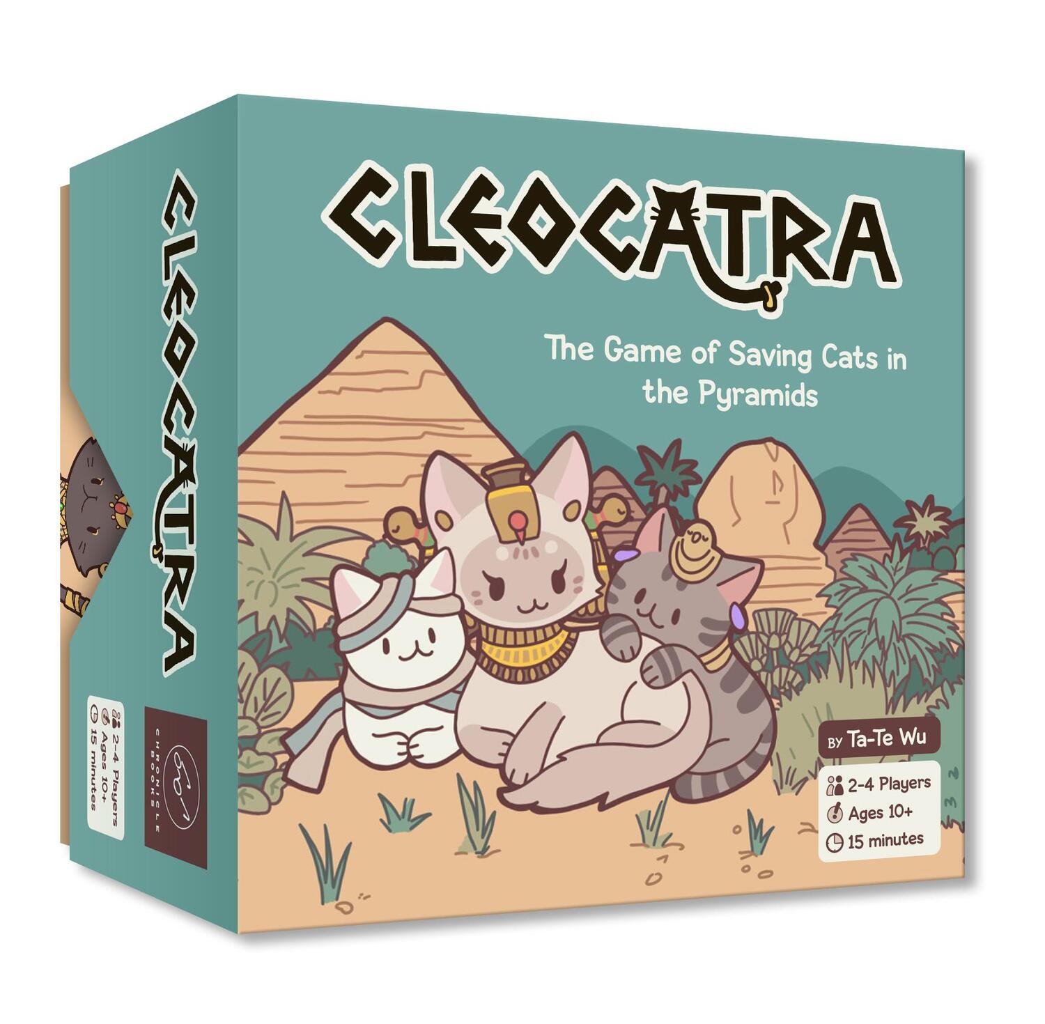 Cover: 9781797212920 | Cleocatra | The Game of Saving Cats in the Pyramids | Ta-Te Wu | Spiel