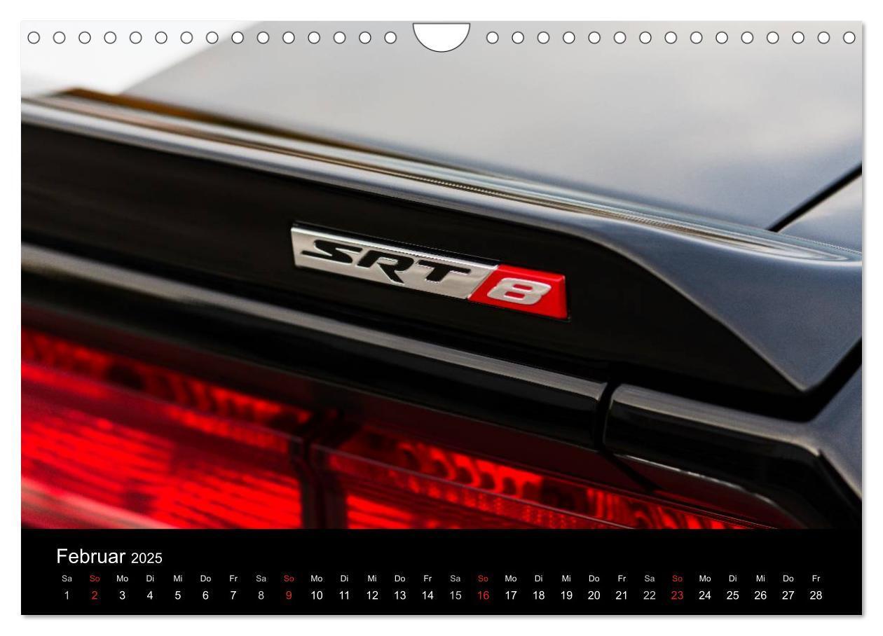 Bild: 9783435771516 | Dodge Challenger SRT8 (Wandkalender 2025 DIN A4 quer), CALVENDO...