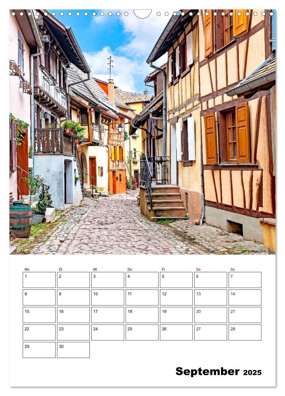 Bild: 9783435860043 | Elsass - Impressionen (Wandkalender 2025 DIN A3 hoch), CALVENDO...