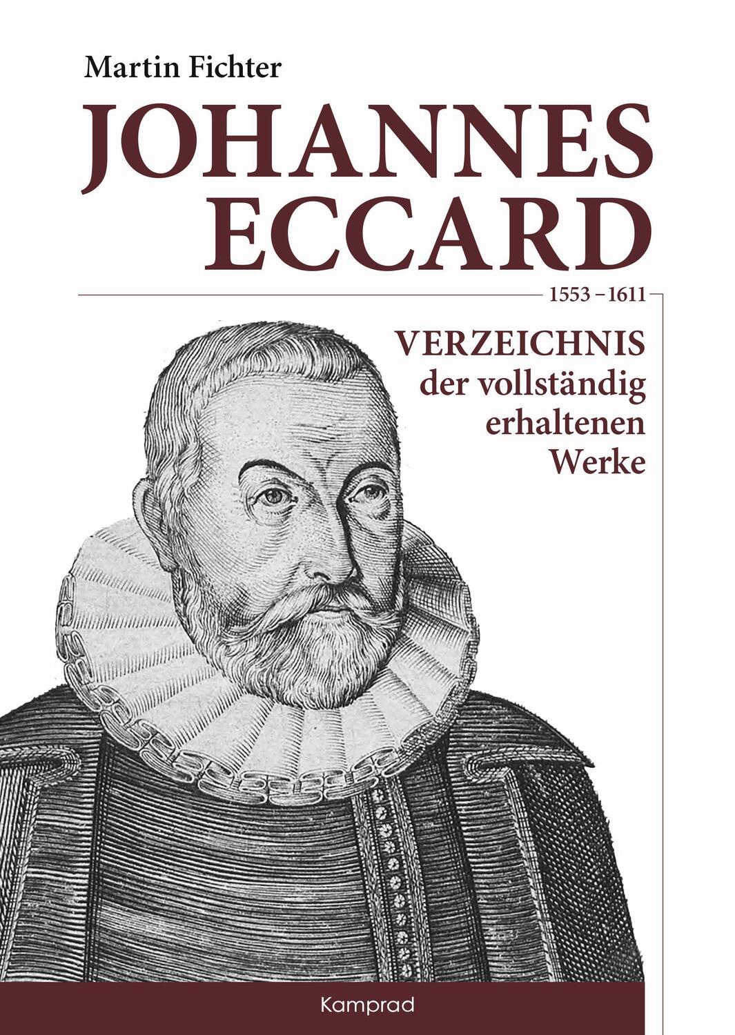 Cover: 9783987530036 | Johannes Eccard (1553-1611) | Martin Fichter | Buch | Deutsch | 2022