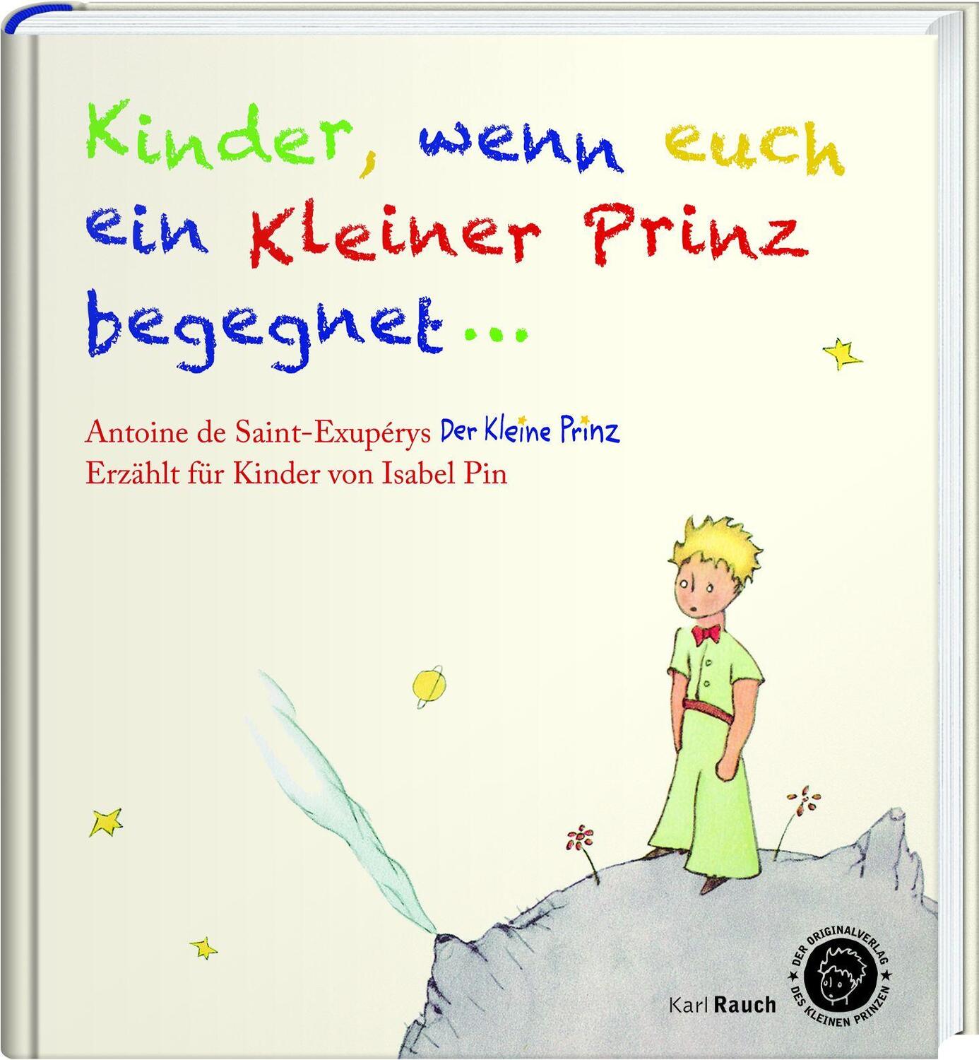 Cover: 9783792001578 | Kinder, wenn euch ein Kleiner Prinz begegnet | Isabel Pin | Buch