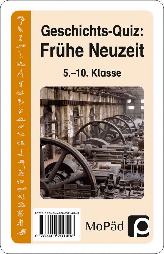 Cover: 9783403201403 | Geschichts-Quiz: Frühe Neuzeit (Kartenspiel) | (5. bis 10. Klasse)