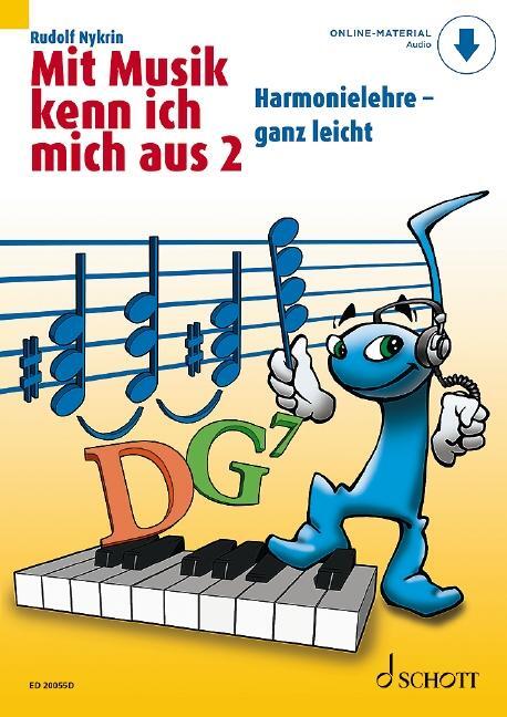 Cover: 9783795724276 | Mit Musik kenn ich mich aus | Harmonielehre - ganz leicht. Band 2.