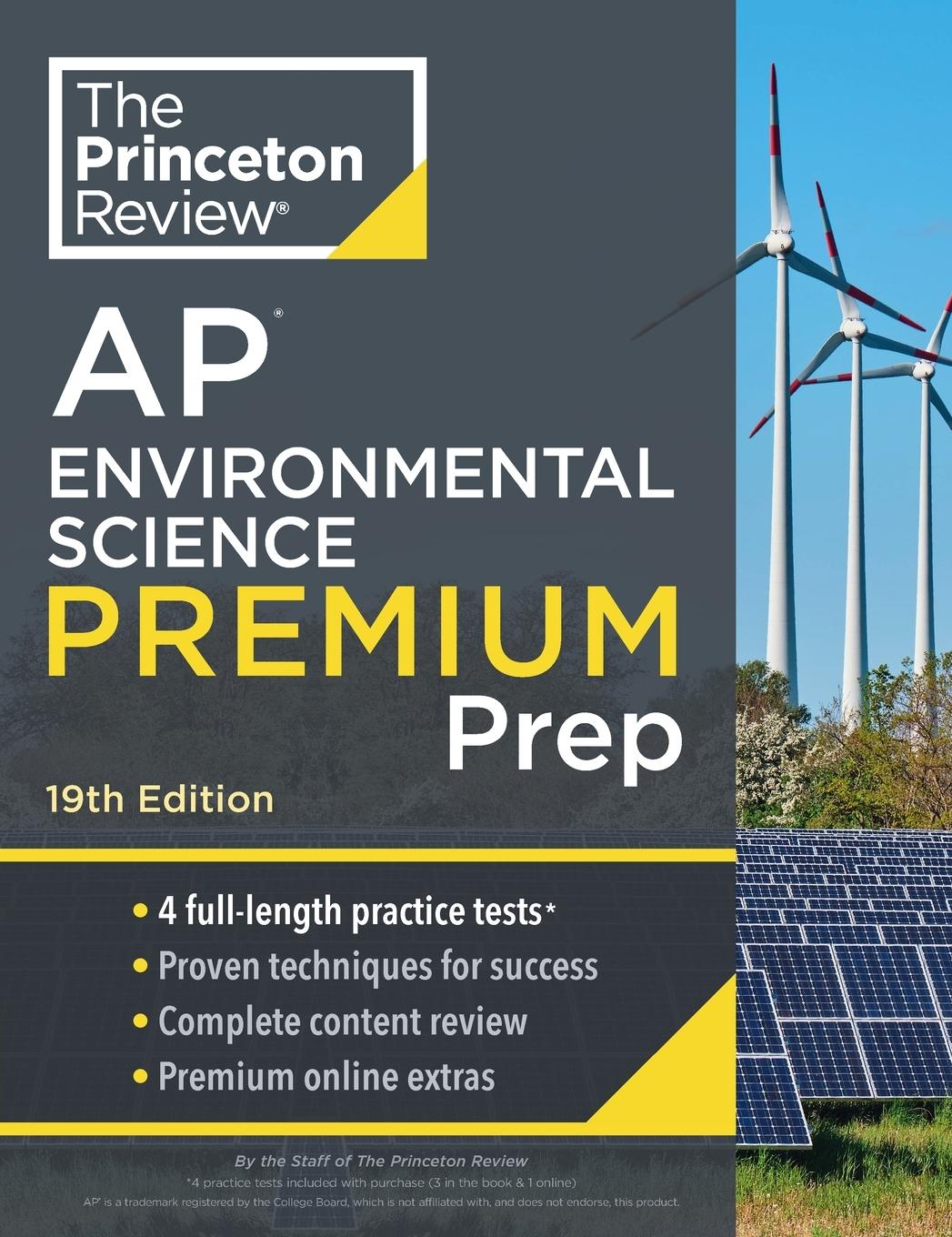 Cover: 9780593517659 | Princeton Review AP Environmental Science Premium Prep, 19th Edition