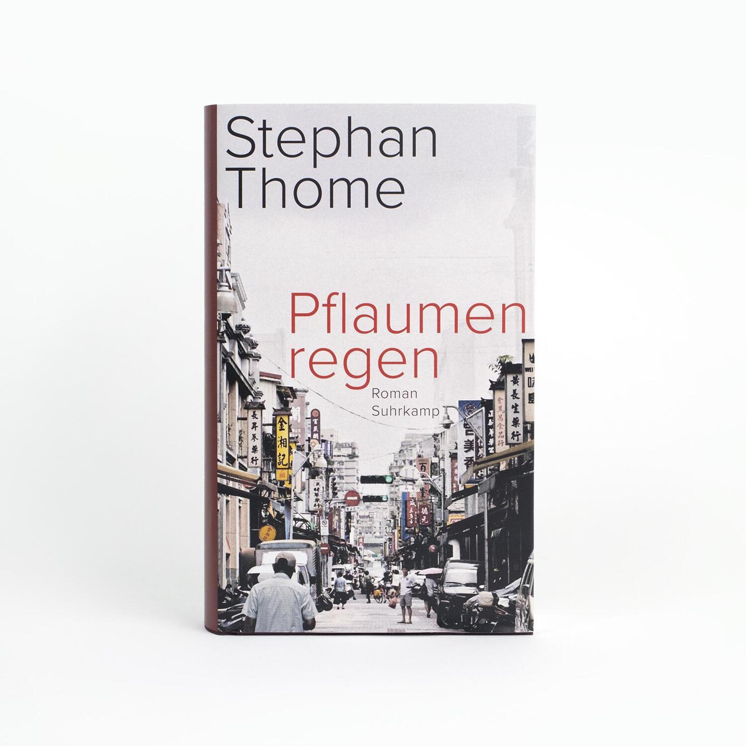 Bild: 9783518430118 | Pflaumenregen | Roman | Stephan Thome | Buch | 526 S. | Deutsch | 2021