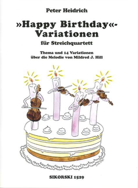 Cover: 9783940982339 | Happy Birthday - Variationen | Peter Heidrich | Broschüre | Deutsch