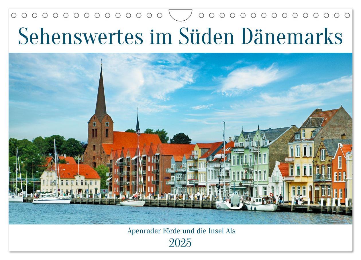 Cover: 9783383962455 | Sehenswertes im Süden Dänemarks (Wandkalender 2025 DIN A4 quer),...