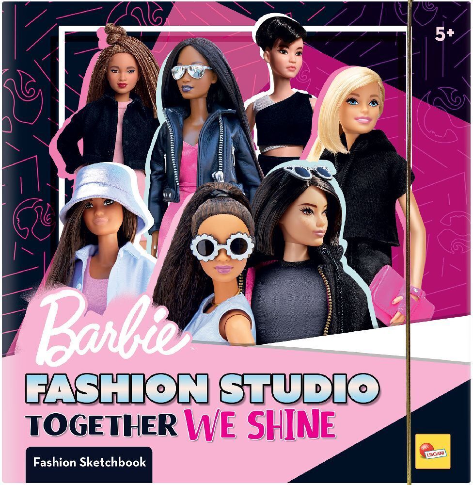 Cover: 9788833512808 | Barbie Sketch Book Together We Shine - Fashion Studio (In Display...