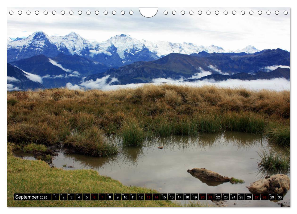 Bild: 9783435426409 | Eiger, Mönch und Jungfrau 2025 (Wandkalender 2025 DIN A4 quer),...