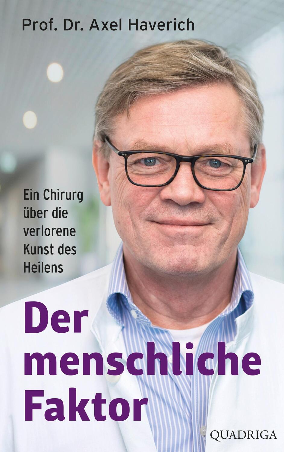 Cover: 9783869951294 | Der menschliche Faktor | Axel Haverich | Buch | 288 S. | Deutsch